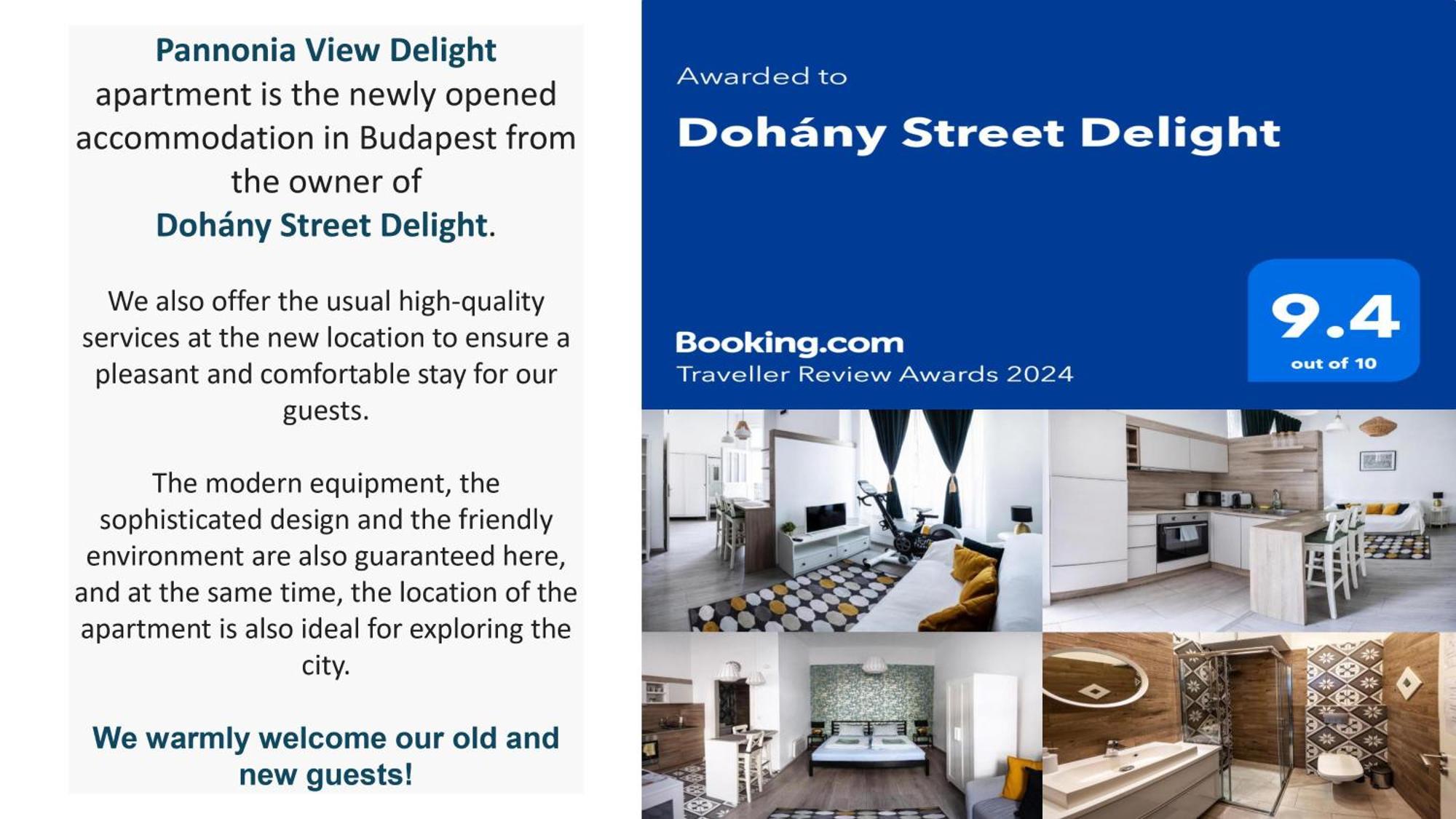 Apartmán Pannonia View Delight Budapešť